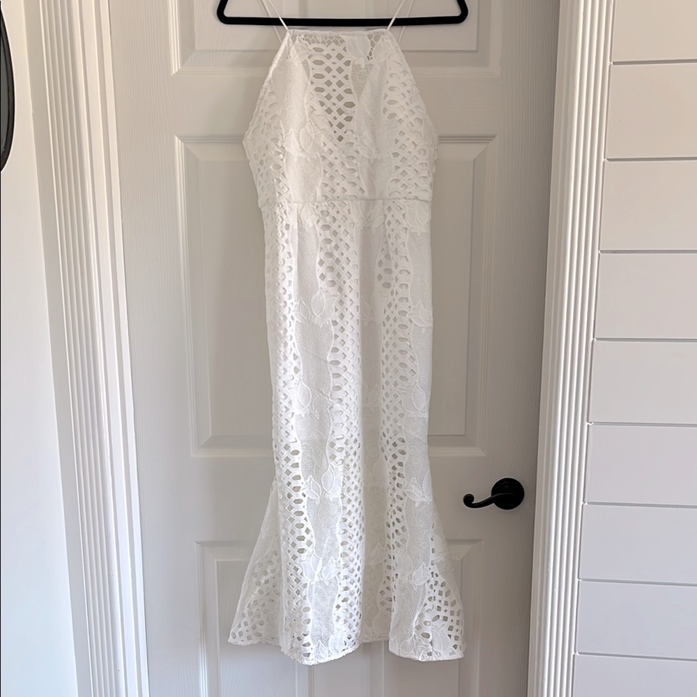 Endless Rose White Lace Sundress NEW